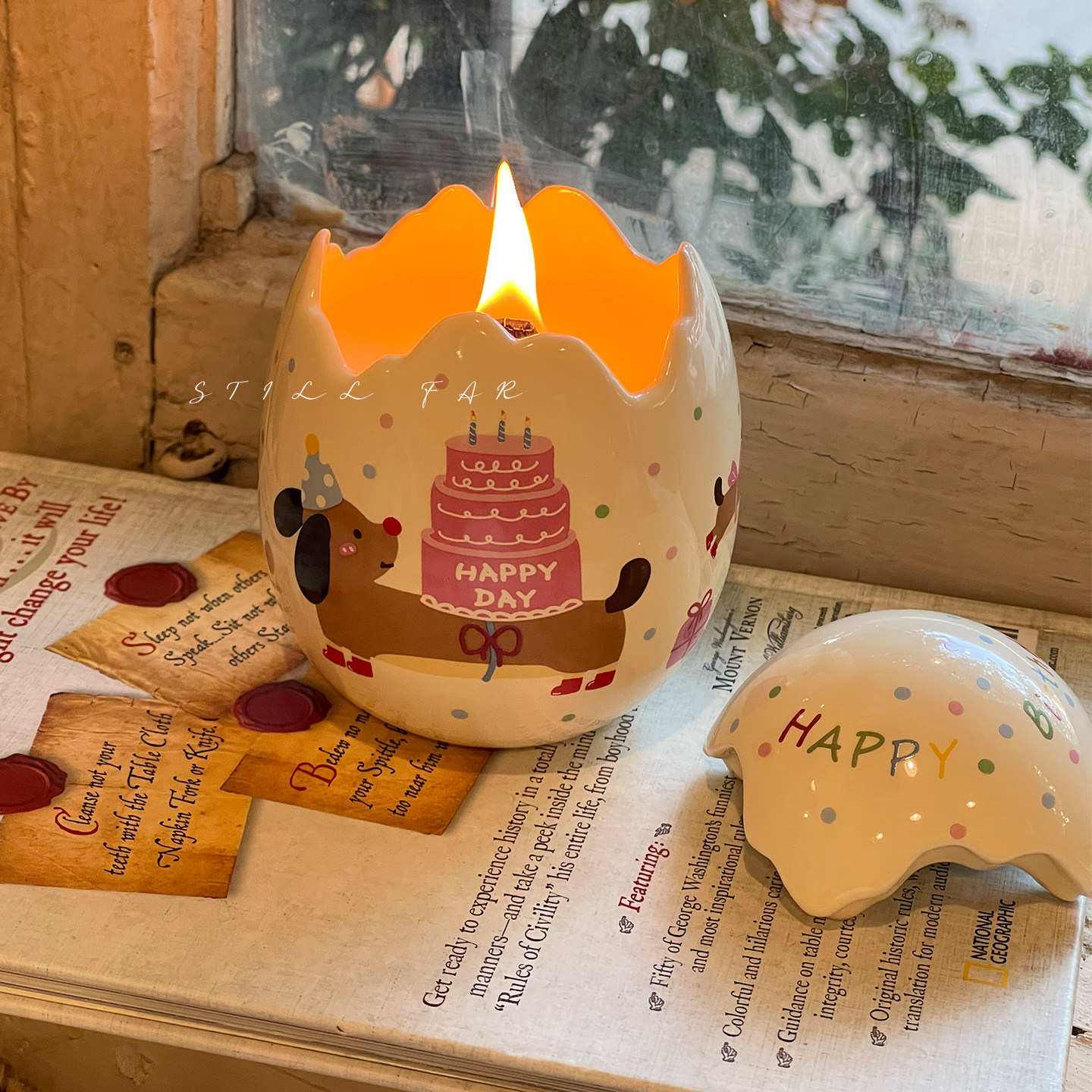 STILL生日蛋香薰蜡烛 图3