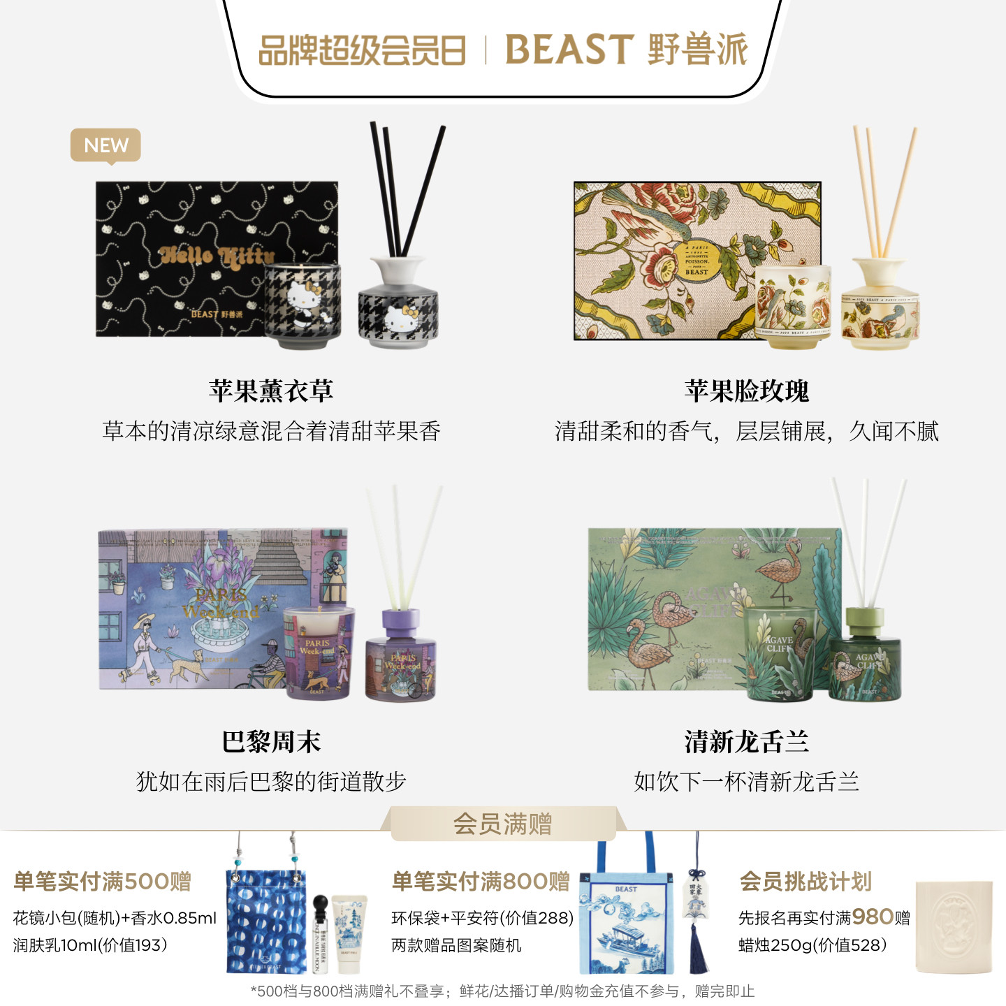 野兽派香氛礼盒中秋暖 图1