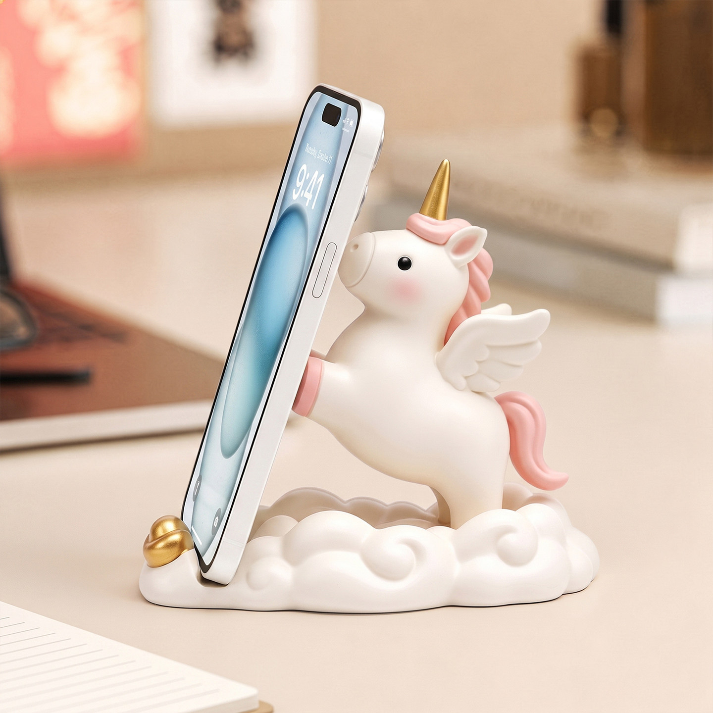 软萌独角兽小马手机支架 图1
