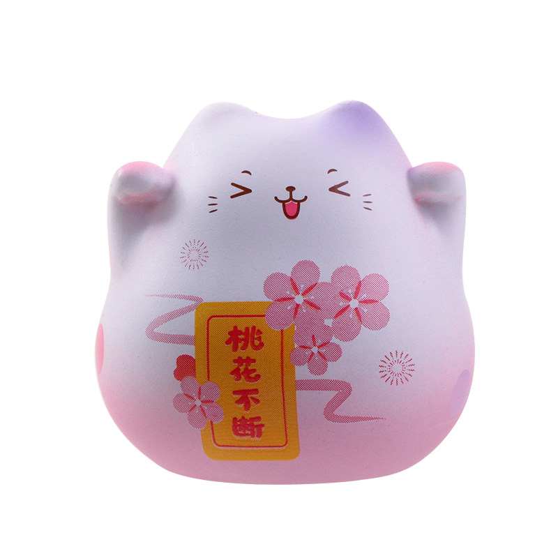 招财猫迷你桌面摆件